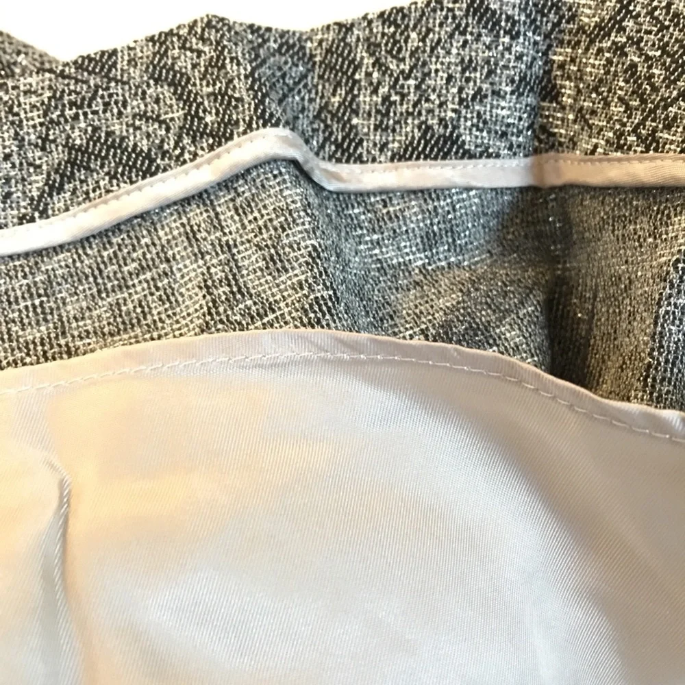 Metallic Python Print Box Pleat Skirt - Picture 6 of 8